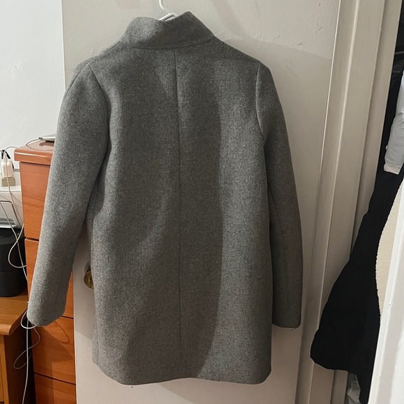 J CREW City Coat Size 2 in Heather Grey/Graphite - Picture 7 of 7